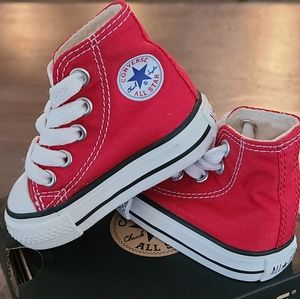 Converse Red Kids Sneakers